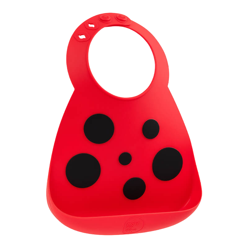 Make My Day Baby Bib - Ladybug
