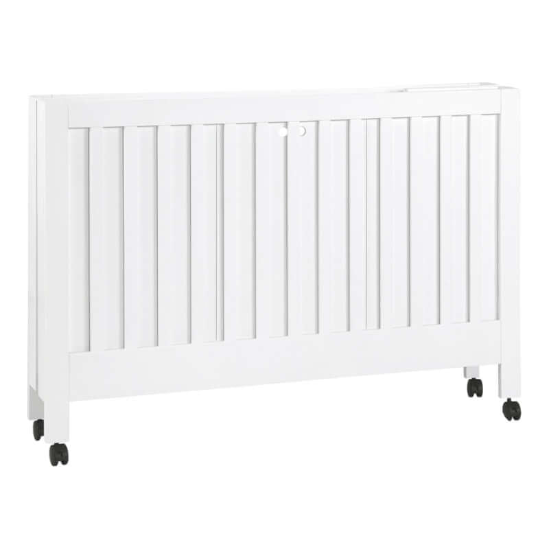 Babyletto Maki Full-Size Portable Folding Crib - White