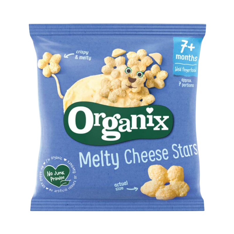 Organix Melty Cheese Stars 20g (7 mos+)