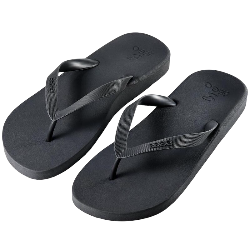 EEGO Men's Flip Flop - Black