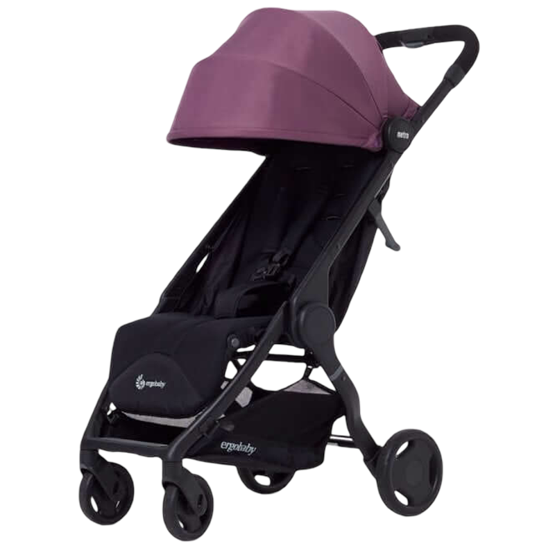 Ergobaby Metro Compact City Stroller EU - Plum - Free Footmuff