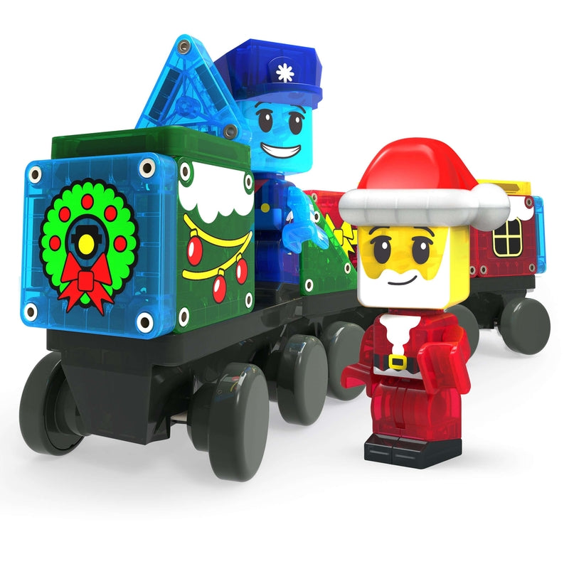 Magna-Tiles microMAGS Advent Calendar 34 Piece Set Magna-Tiles