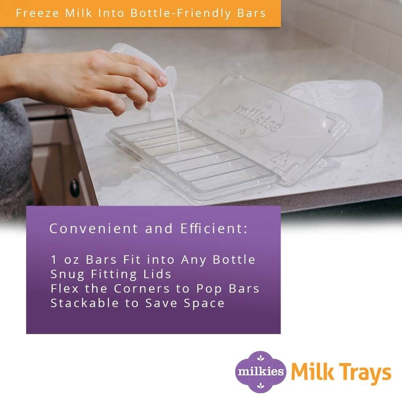 Fairhaven Health Milkies Milk Trays 2 Reusable Trays