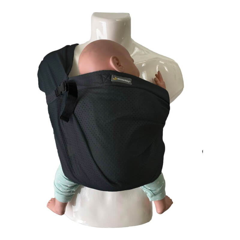 MiniMonkey 迷你背帶 - 黑色