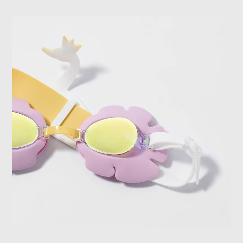 SUNNYLiFE Mini Swim Goggles - Princess Swan Multi