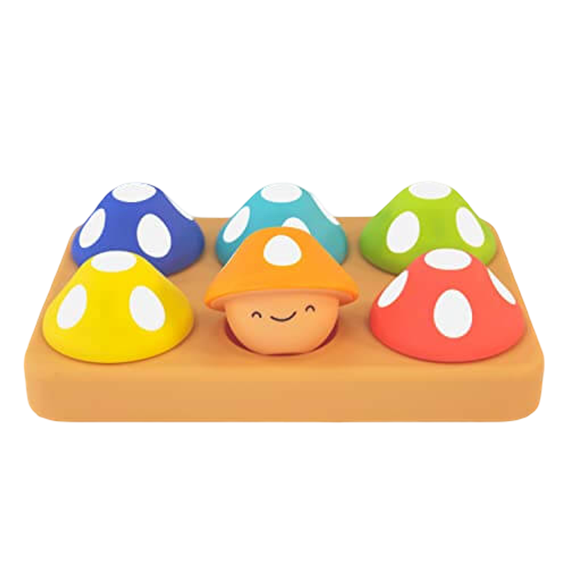 Sassy Baby Mischievous Matching Mushrooms