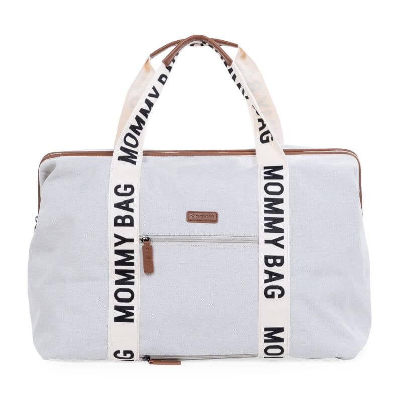 Childhome Mommy Signature Nursery Bag - Canvas Off White