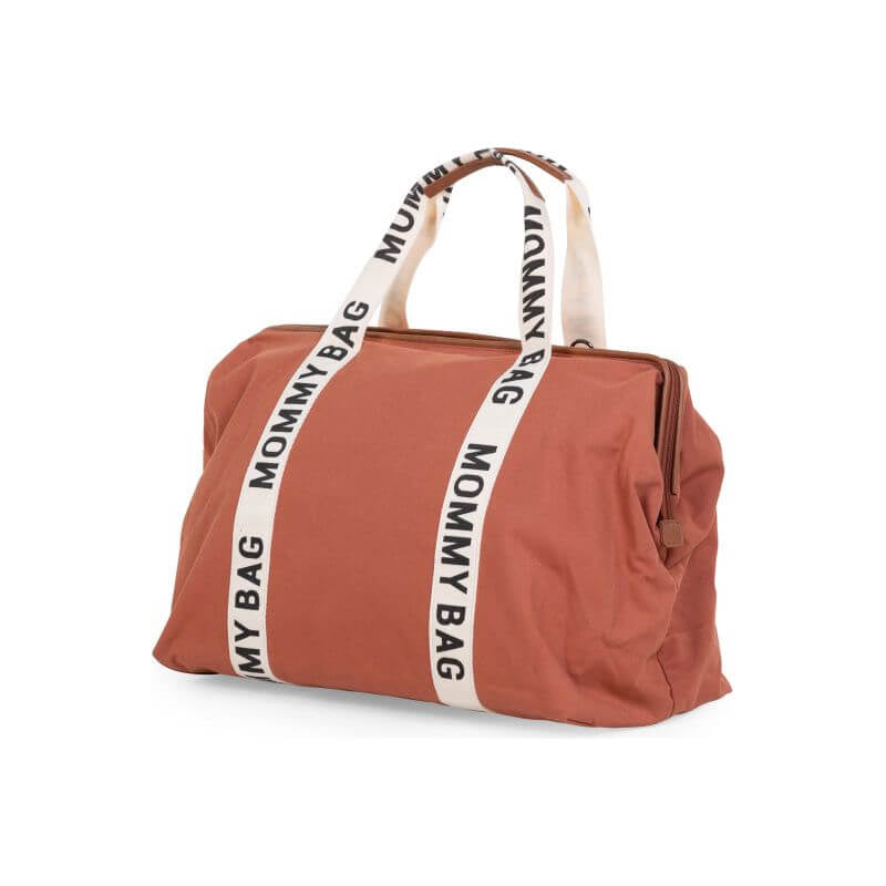 Childhome Mommy Signature Nursery Bag - Canvas Terracotta
