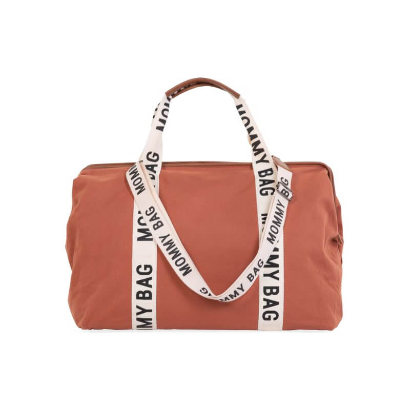 Childhome Mommy Signature Nursery Bag - Canvas Terracotta