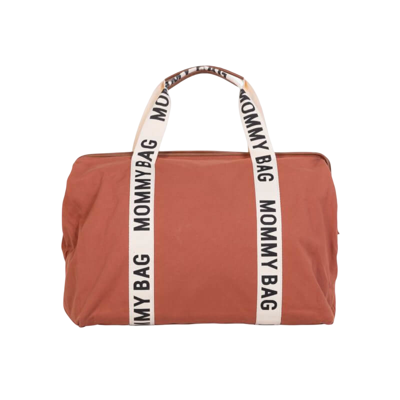 Childhome Mommy Signature Nursery Bag - Canvas Terracotta