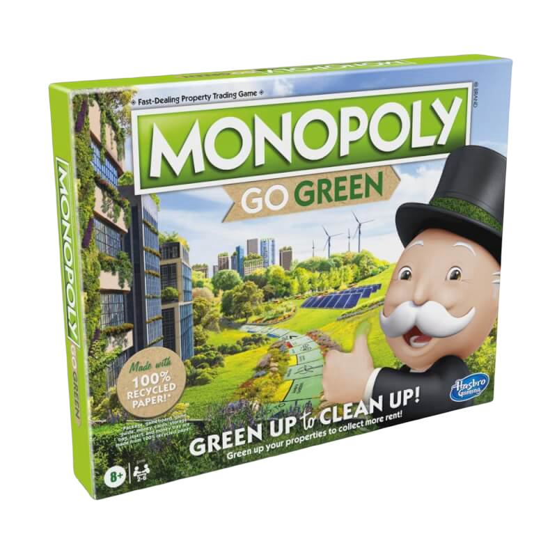 Hasbro Monopoly Go Green (English Version)