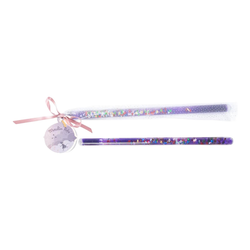 Moulin Roty Il Etait Une Fois Violet Magic Wand 29.5cm