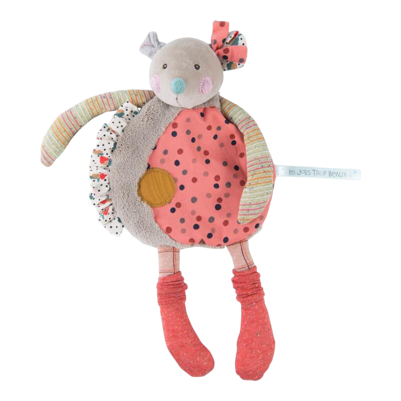 Moulin Roty Les Jolis Trop Beaux Mouse Comforter 26cm
