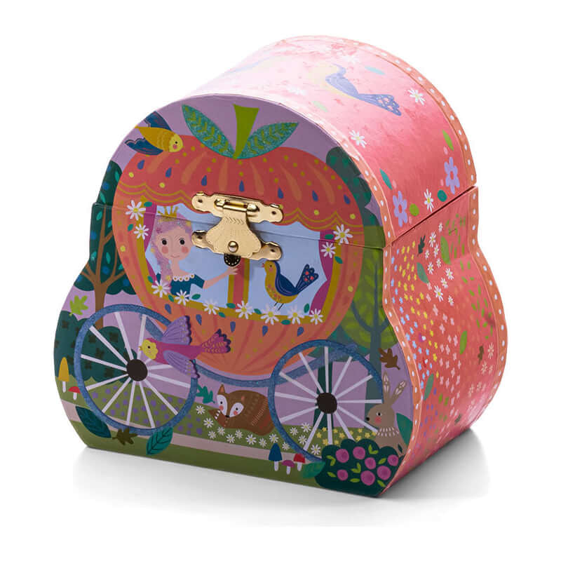 Floss & Rock Musical Jewellery Box - Fairy Tale Carriage
