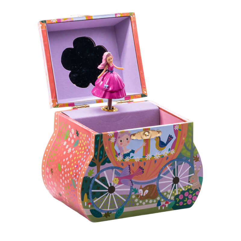 Floss & Rock Musical Jewellery Box - Fairy Tale Carriage