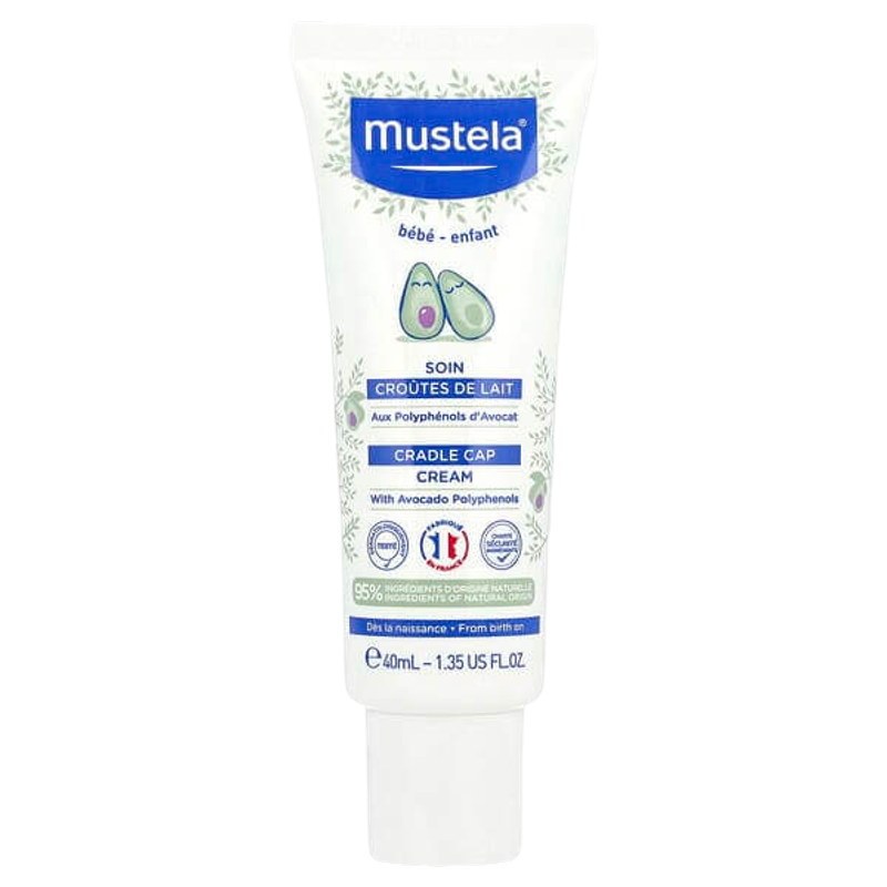 Mustela Cradle Cap Cream Fragrance Free 40ml