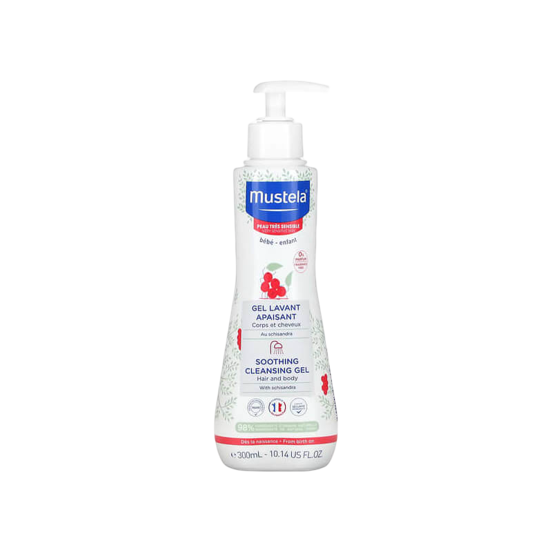 Mustela Soothing Cleansing Gel with Schisandra Fragrance Free