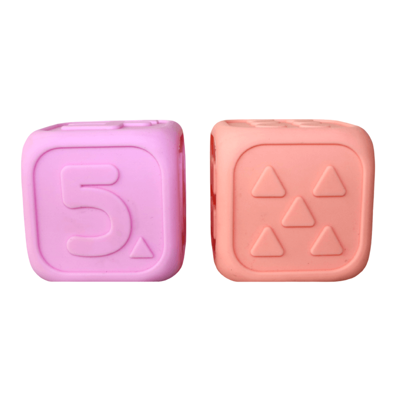 Jellystone Designs My First Dice - Bubblegum & Peach