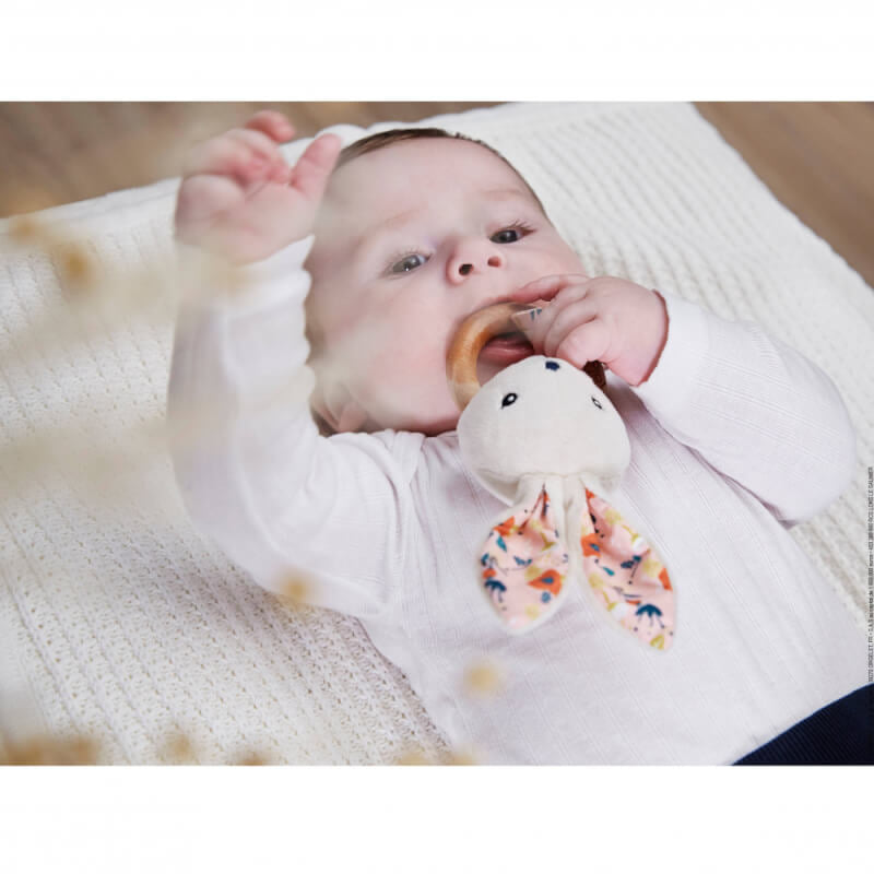 Kaloo My Rabbit Rattle - Poppy 12cm