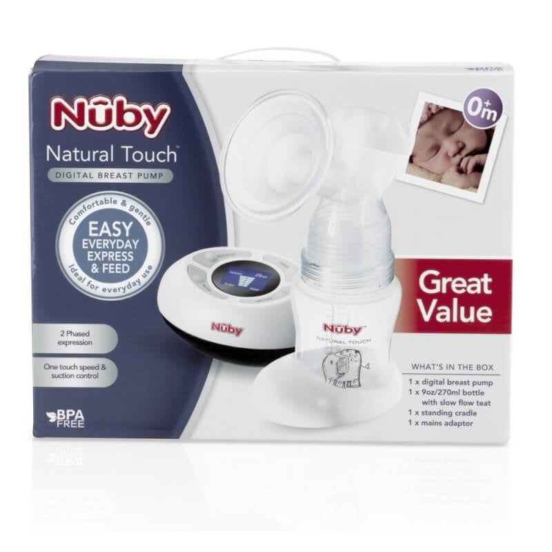 Nuby Natural Touch Digital Breast Pump
