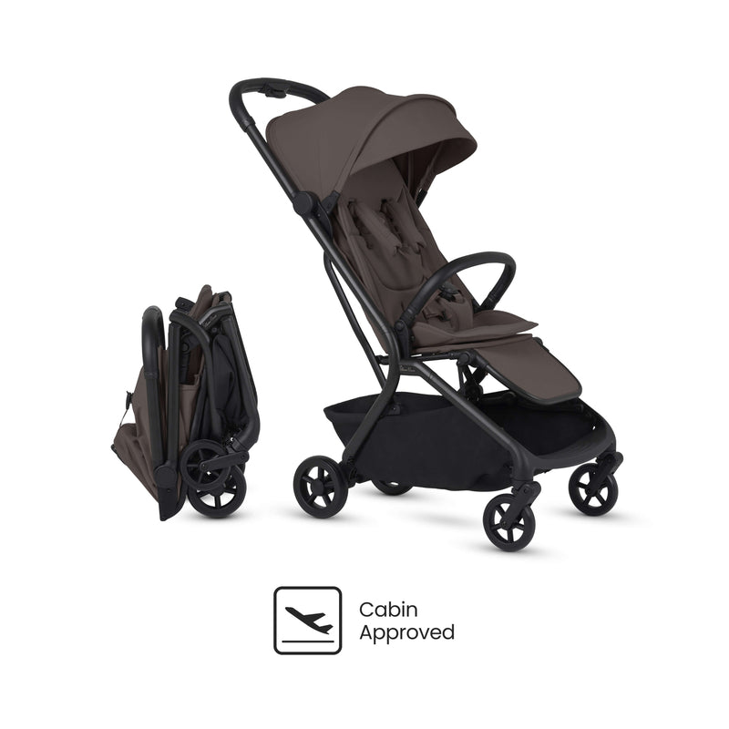 Silver Cross Nia Compact Baby Stroller Chocolate