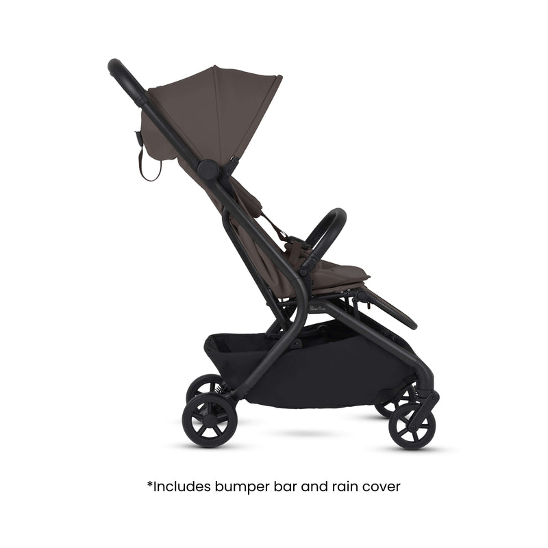 Silver Cross Nia Compact Baby Stroller Chocolate Silver Cross