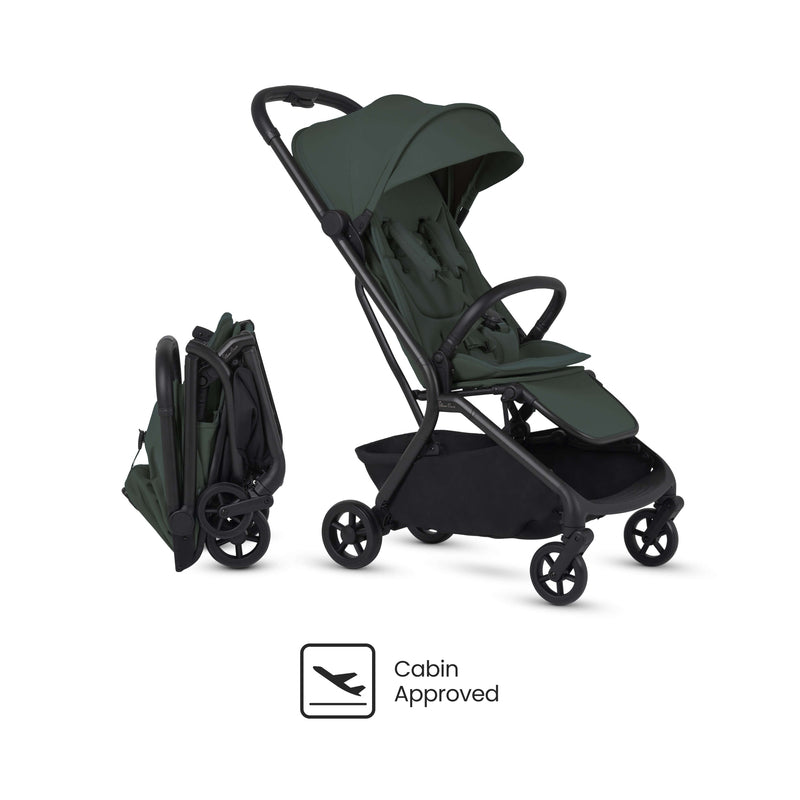 Silver Cross Nia Compact Baby Stroller Conifer Green