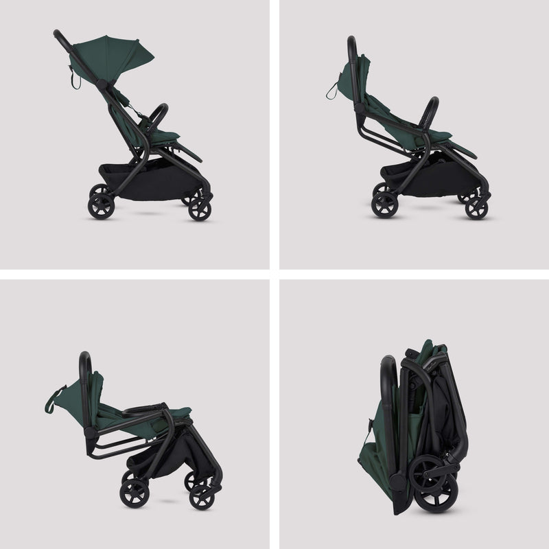 Silver Cross Nia Compact Baby Stroller Conifer Green