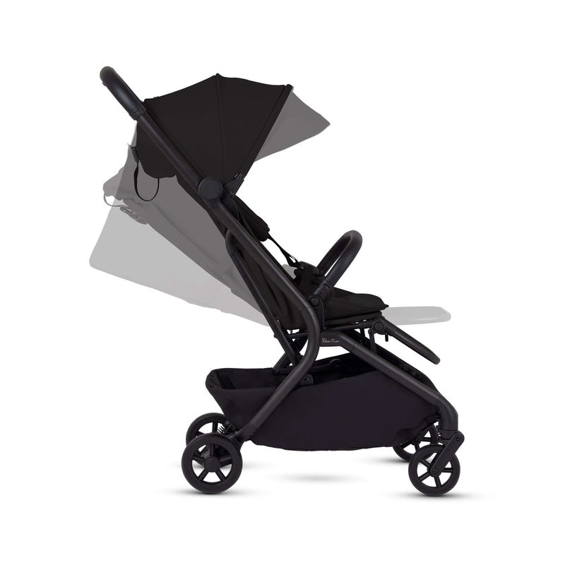 Silver Cross Nia Compact Baby Stroller Onyx Black Silver Cross