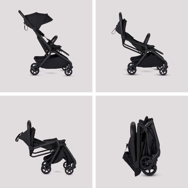 Silver Cross Nia Compact Baby Stroller Onyx Black