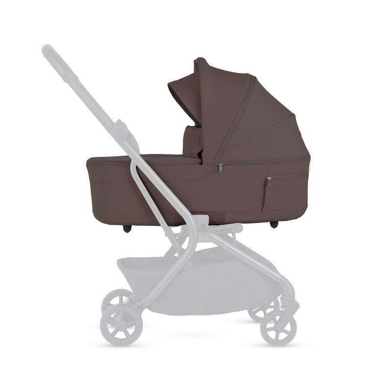 Silver Cross Nia Folding Carrycot Chocolate