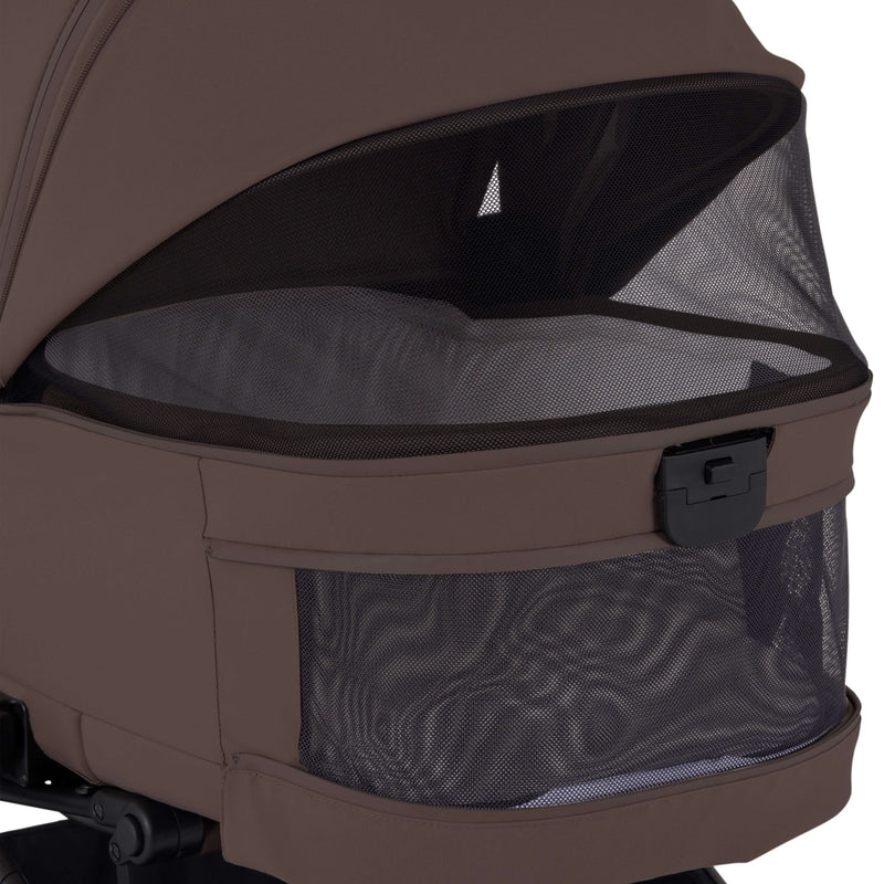 Silver Cross Nia Folding Carrycot Chocolate