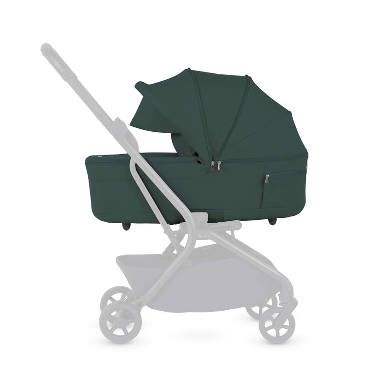 Silver Cross Nia Folding Carrycot Conifer Green Silver Cross
