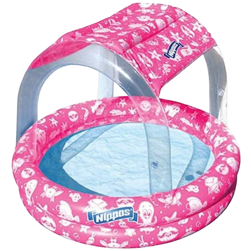 Wahu Nippas Pool with Canopy - Pink