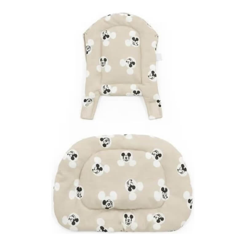 Stokke® Nomi® 0m+ Bundle (White Beech Chair & Baby Set + Tray + Harness + Newborn Set + Cushion)