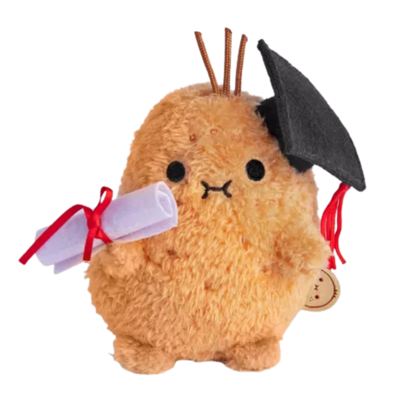 Noodoll 薯仔家族 Ricespud 畢業薯迷你坐姿毛絨玩具
