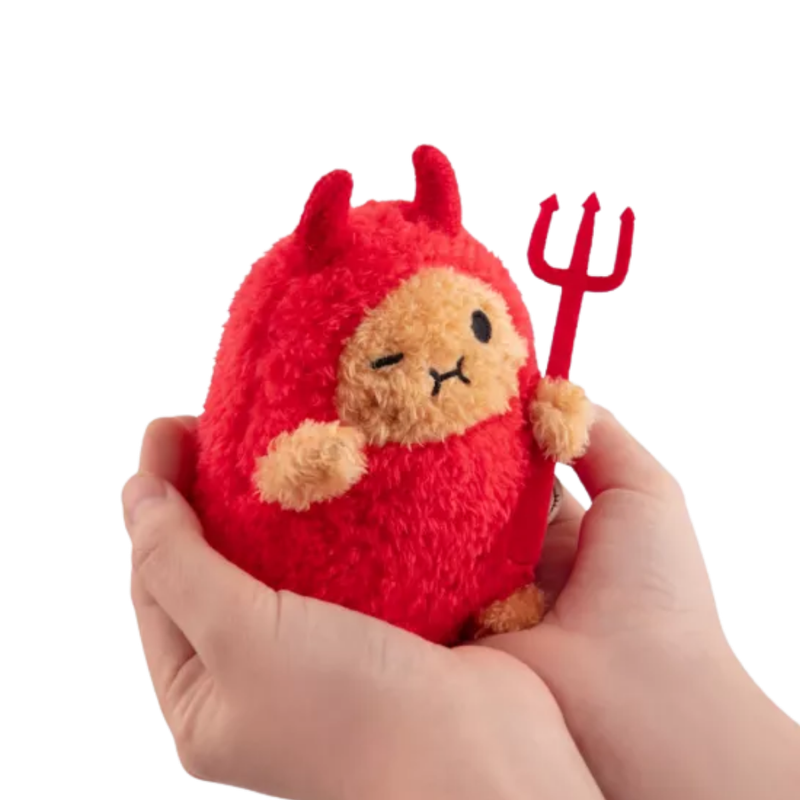 Noodoll 薯仔家族 Ricespud 小魔怪薯迷你坐姿毛絨玩具