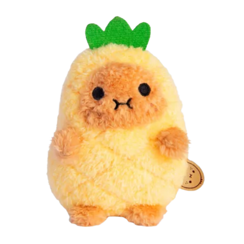 Noodoll Pineapple Ricespud Mini Sitting Plush Toy