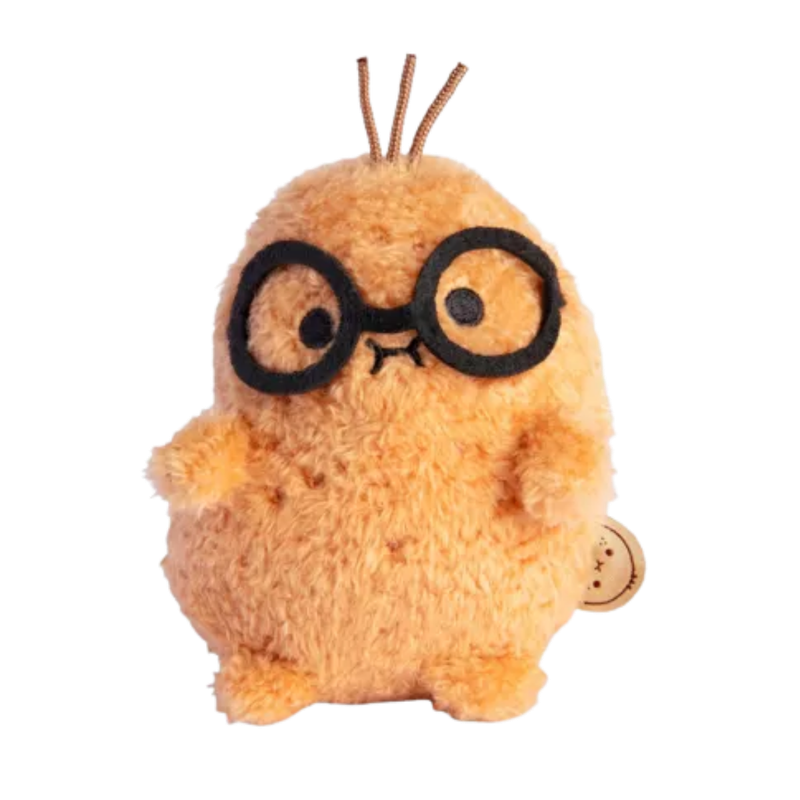 Noodoll 薯仔家族 Ricespud 眼鏡教授薯迷你坐姿毛絨玩具