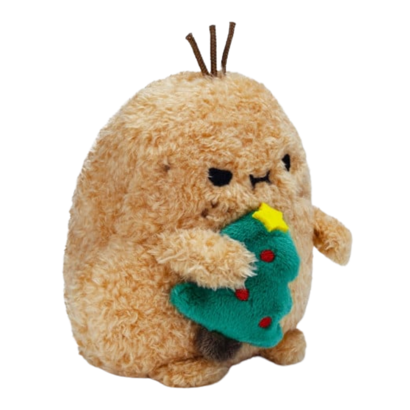 Noodoll 薯仔家族 Ricespud 聖誕樹薯迷你坐姿毛絨玩具(限量版)