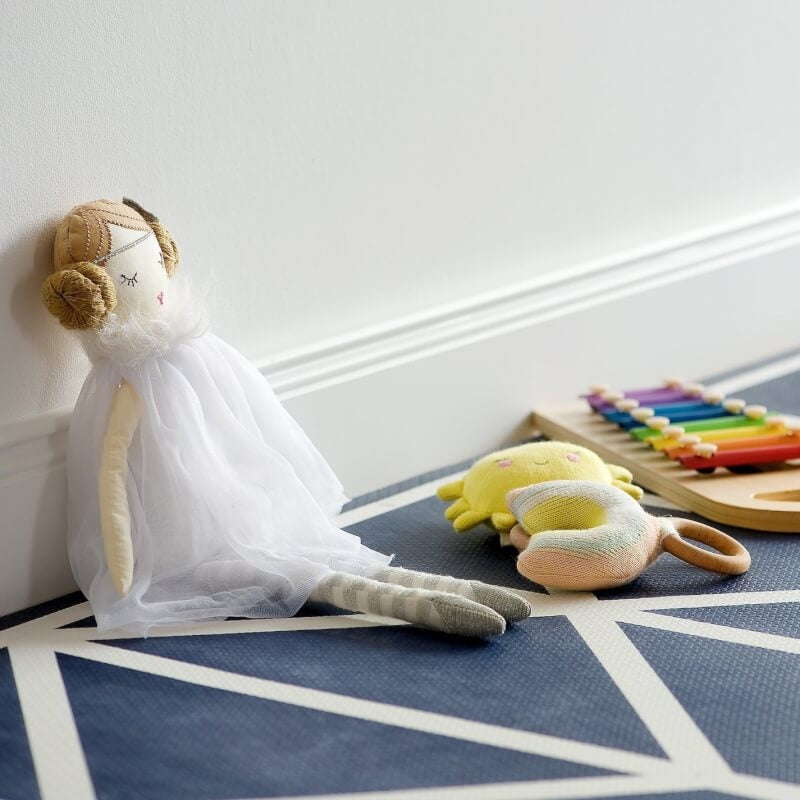 Toddlekind Prettier Playmat 120x180cm - Nordic Collection - Petroleum