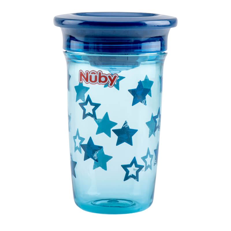 Nuby No-Spill 360 Wonder Cup Printed Tritan 300ml