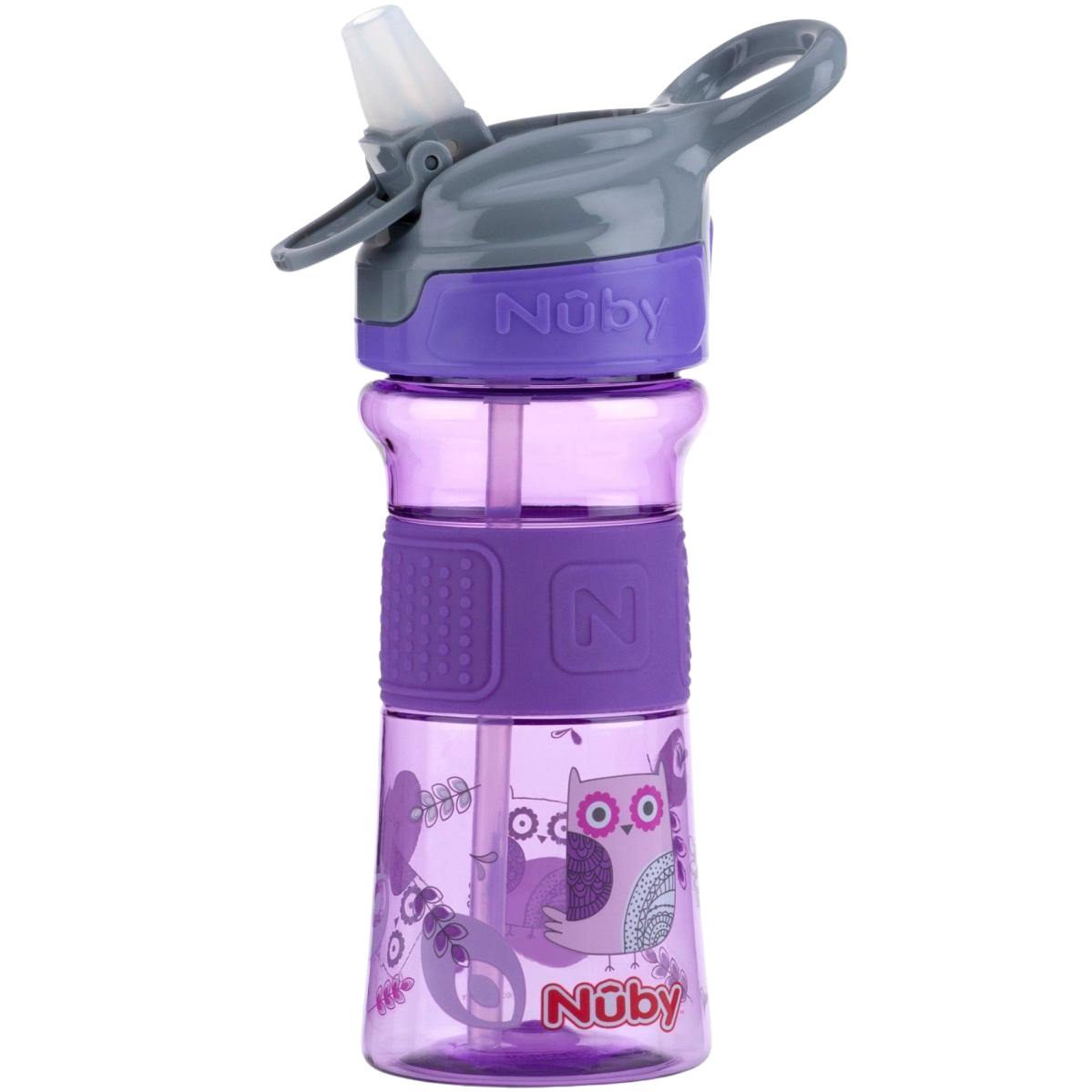 Nuby Soft Spout On the Go Sports Bottle with Push Button 360ml