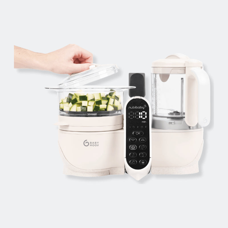 Babymoov Nutribaby+ Food Processor - Mineral Beige