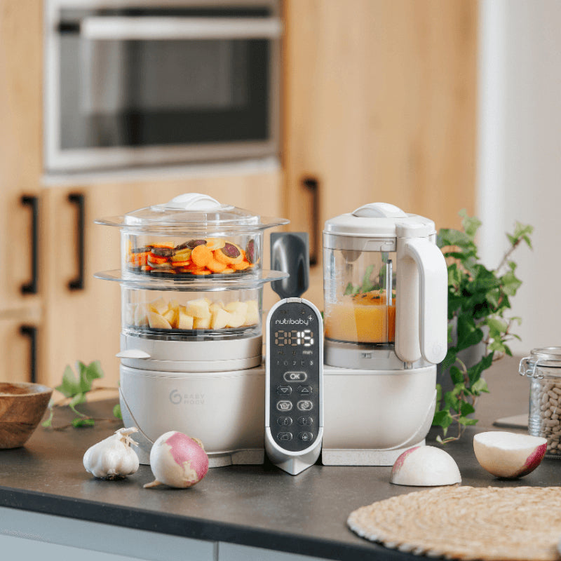 Babymoov Nutribaby+ Food Processor - Mineral Beige