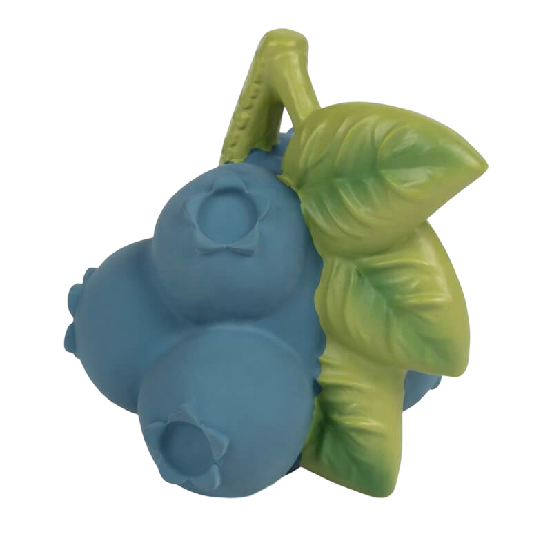 Oli&Carol Teether & Bath Toy - Nuts & Forest Fruits - Jerry the Blueberry