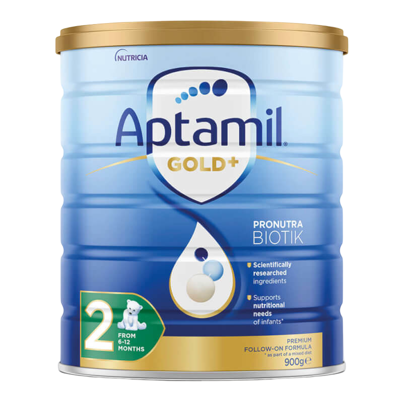 Aptamil (NZ) Gold+ Premium Follow-On Formula Stage 2 (6-12 months) 900g