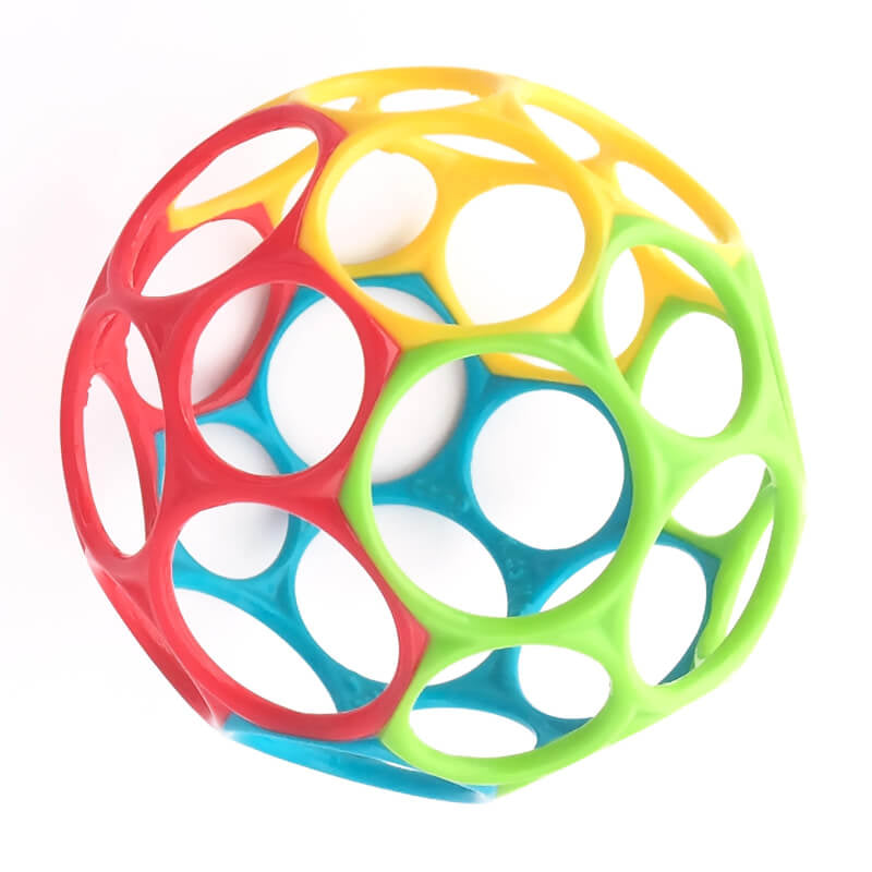 Bright Starts™ Oball Classic™ 易抓握玩具 - 藍/綠色