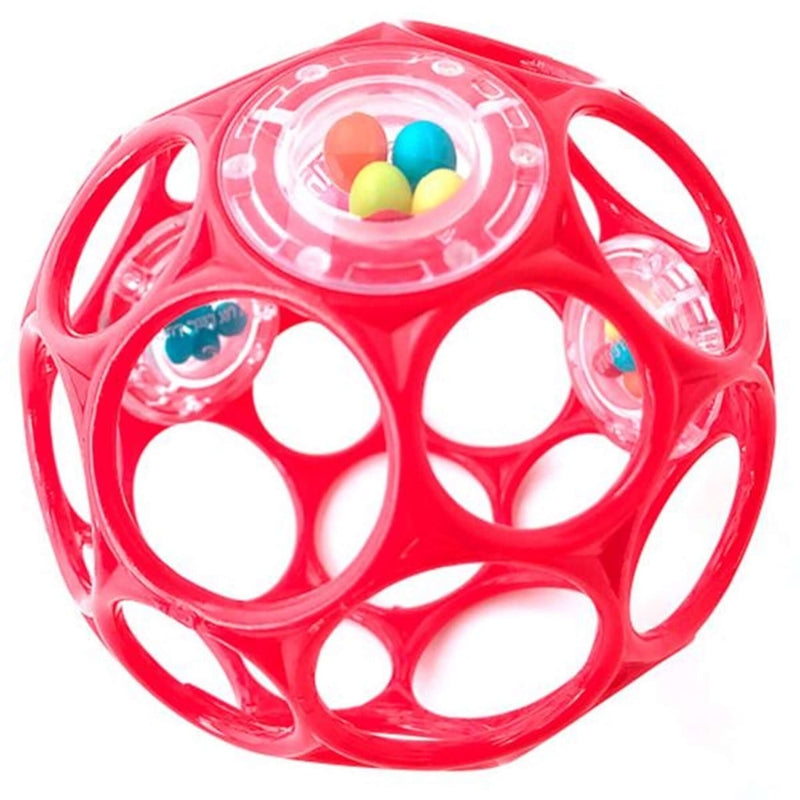 Bright Starts‚Ñ¢ Oball Rattle‚Ñ¢ Easy-Grasp Toy - Red