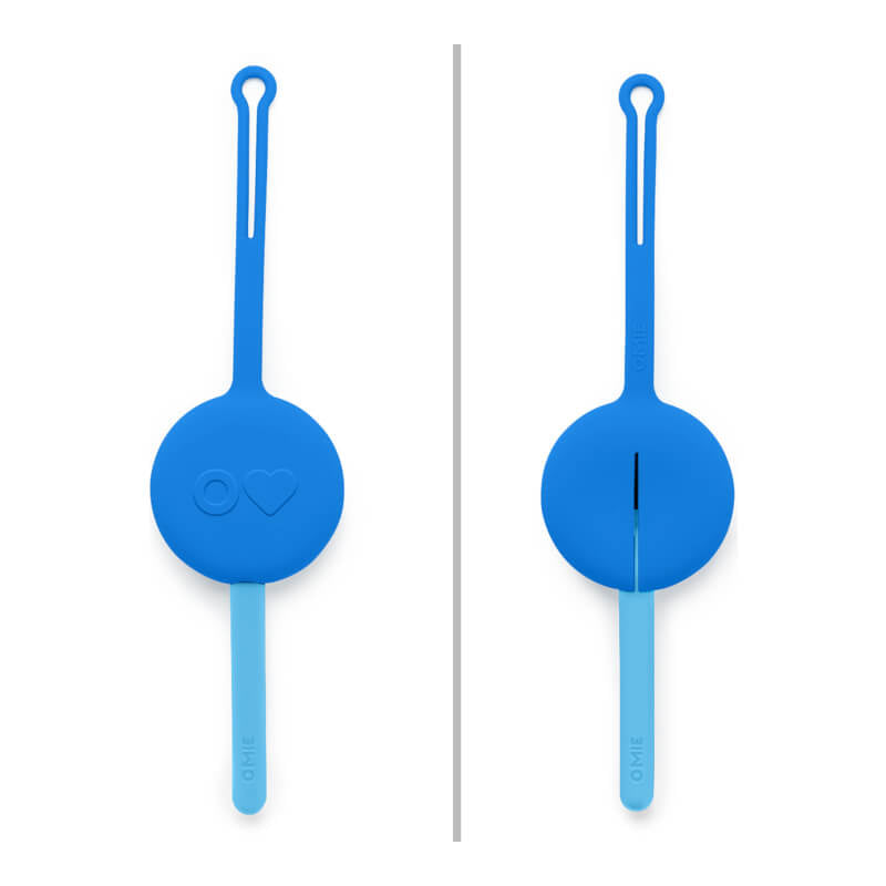 OmieBox OmiePod Fork, Spoon + Pod Set V2 - Capri Blue